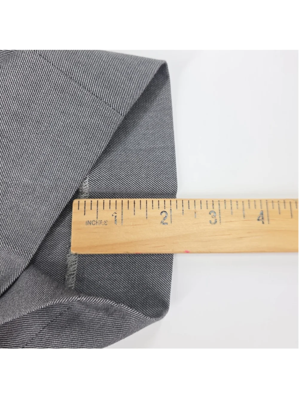 Zanella Platinum Noah Dress Pants Mens 41x26.5 Gray Stretch Wool Made Italy